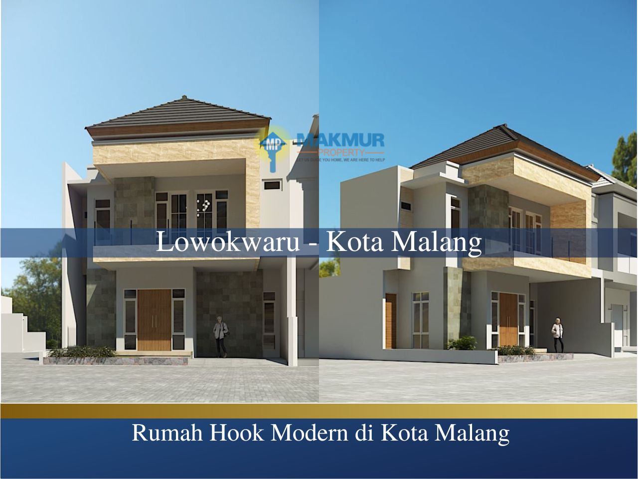 Rumah Hook Modern di Kota Malang image