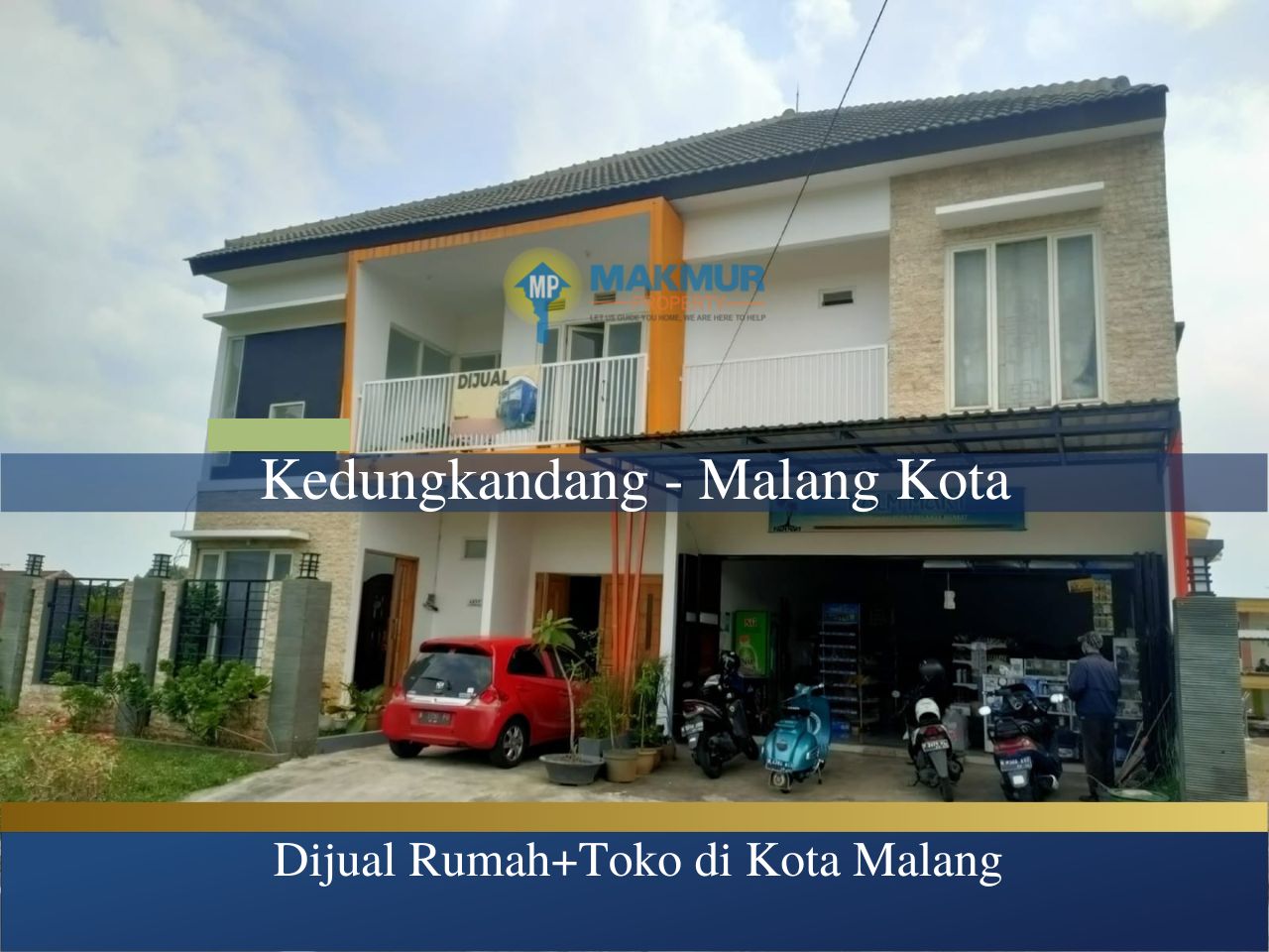 Dijual Rumah+Toko di Kota Malang image