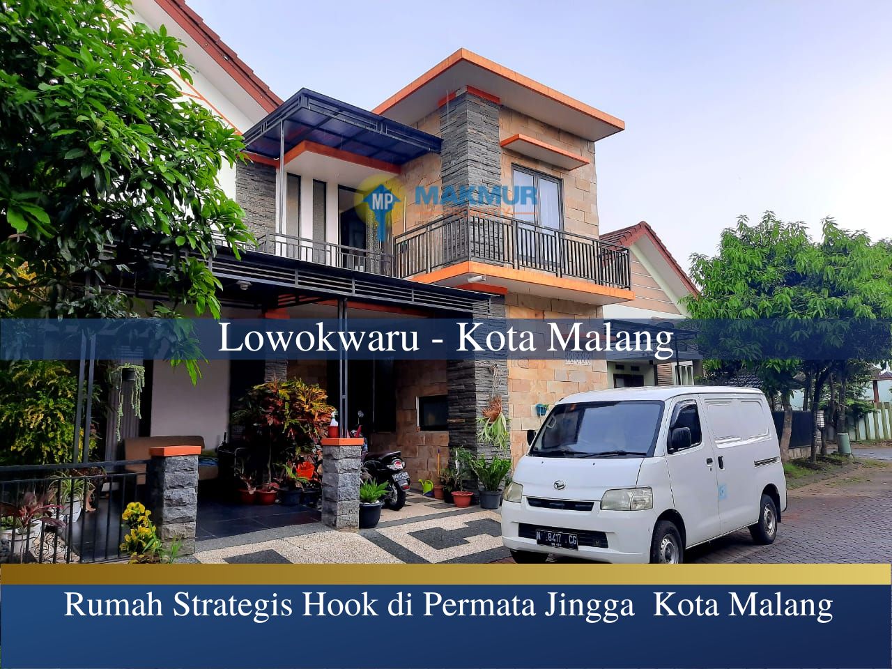 Rumah Strategis Hook di Permata Jingga  Kota Malang image
