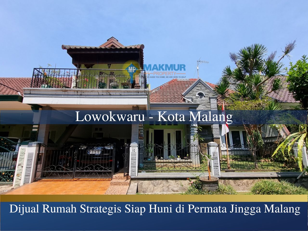 Dijual Rumah Strategis Siap Huni di Permata Jingga Malang image