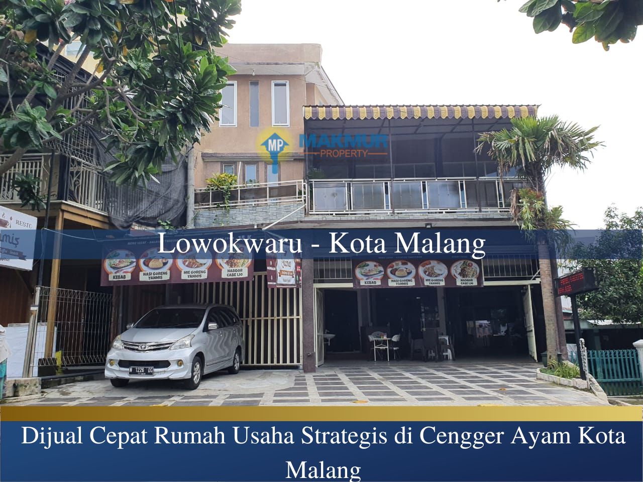 Dijual Cepat Rumah Usaha Strategis di Cengger Ayam Kota Malang image