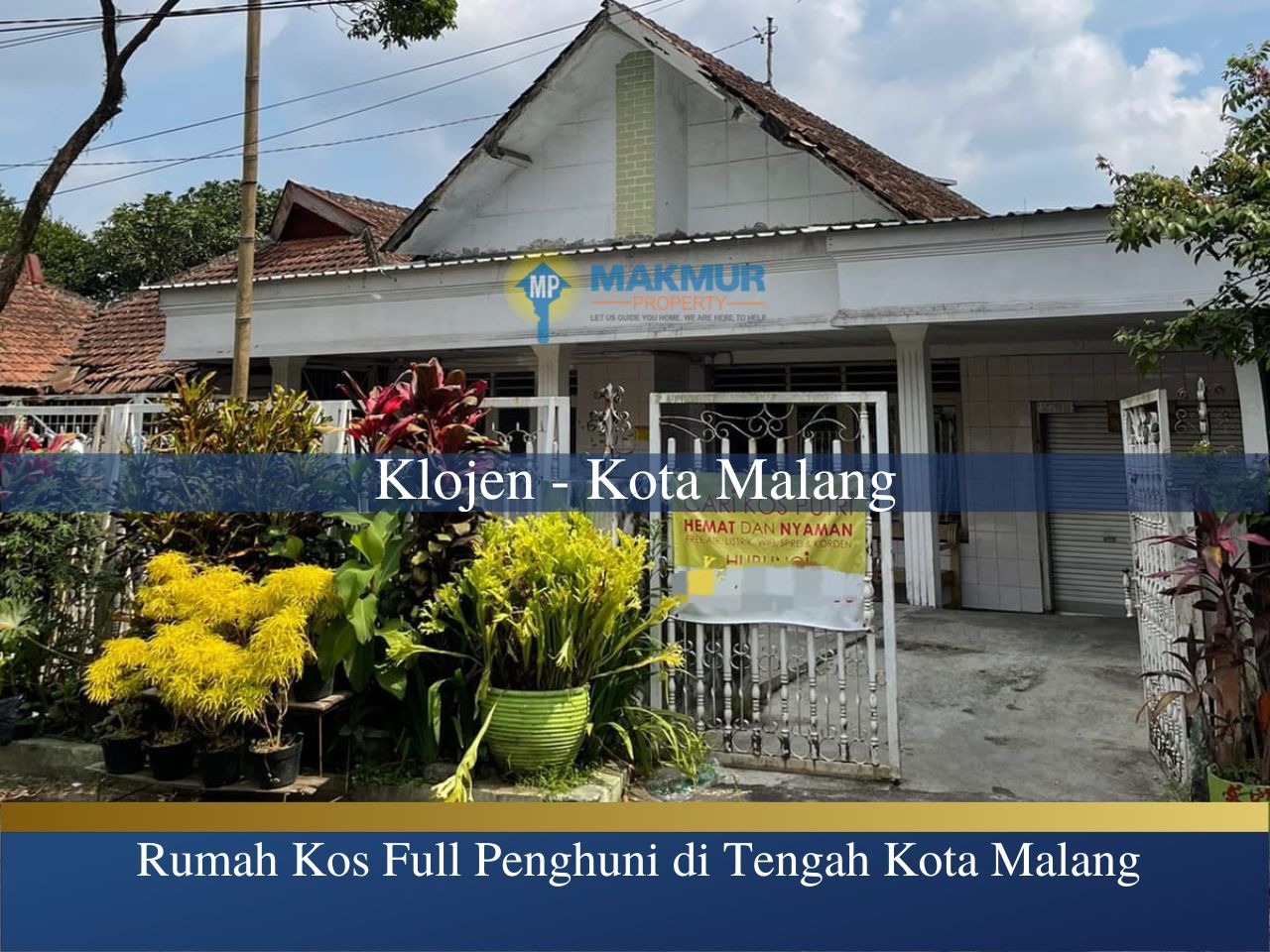 Rumah Kos Full Penghuni di Tengah Kota Malang image