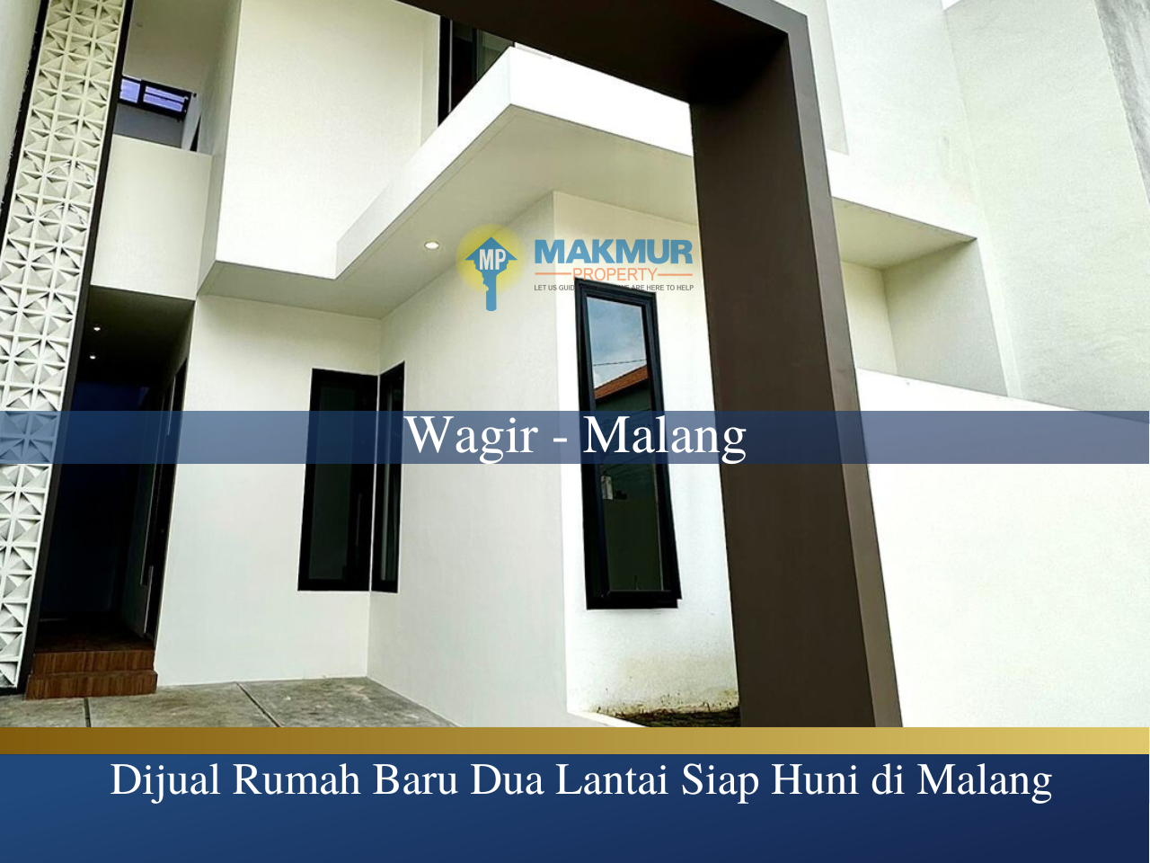 Dijual Rumah Baru Dua Lantai Siap Huni di Malang image